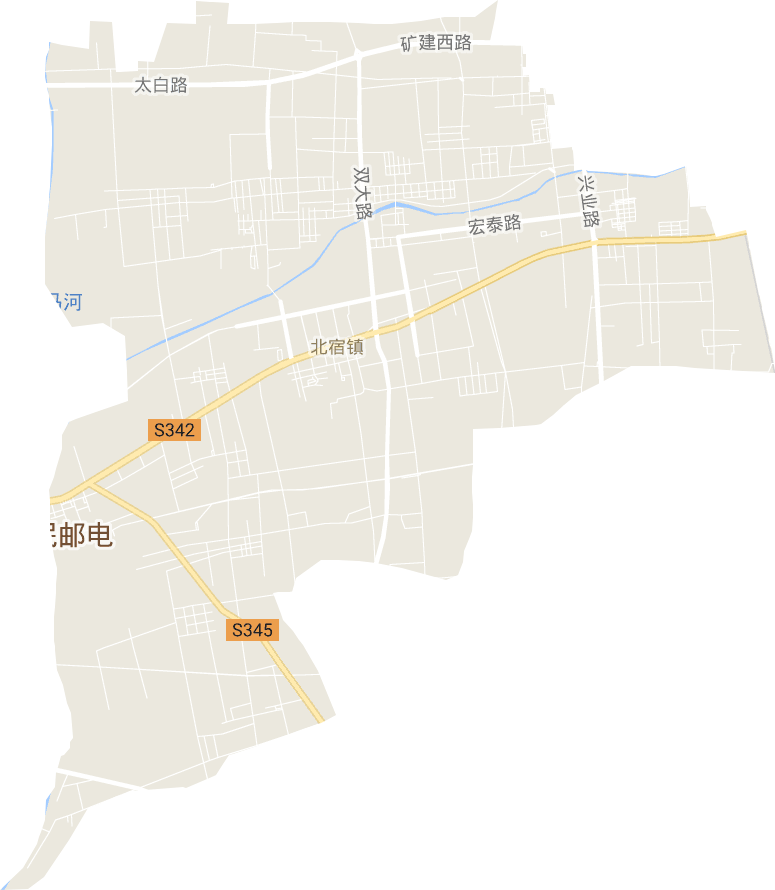 北宿镇电子地图