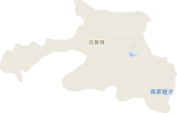 田黄镇电子地图
