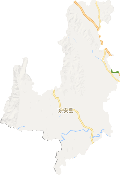东安县电子地图
