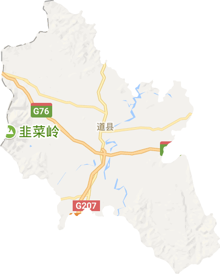 道县电子地图