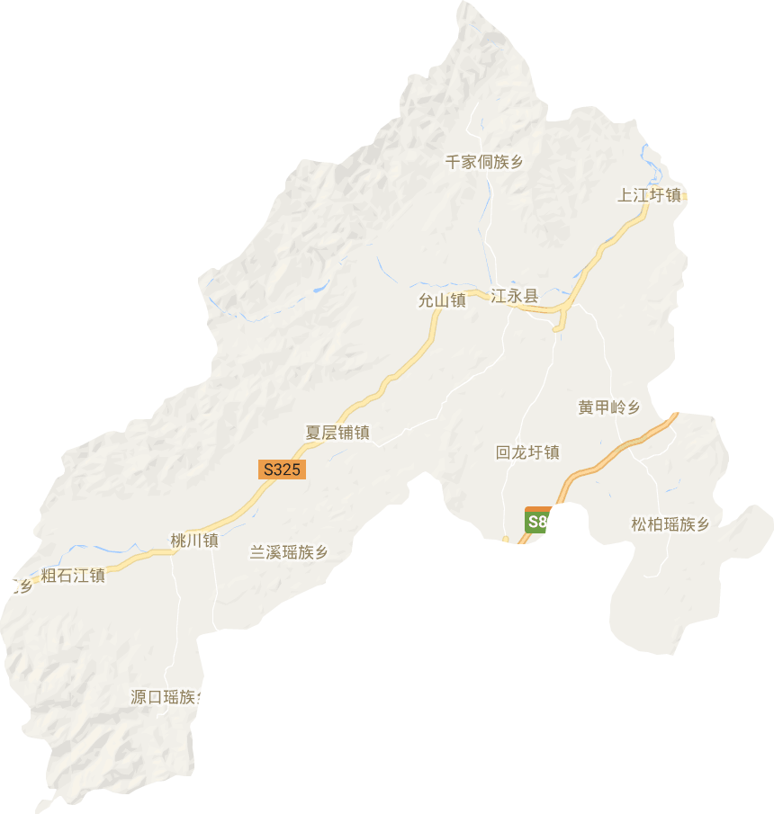 江永县电子地图