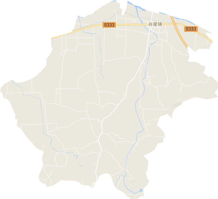 谷里镇电子地图