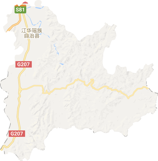 江华瑶族自治县电子地图