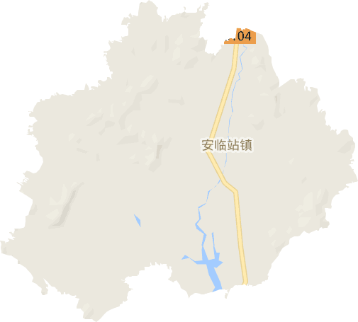 安临站镇电子地图