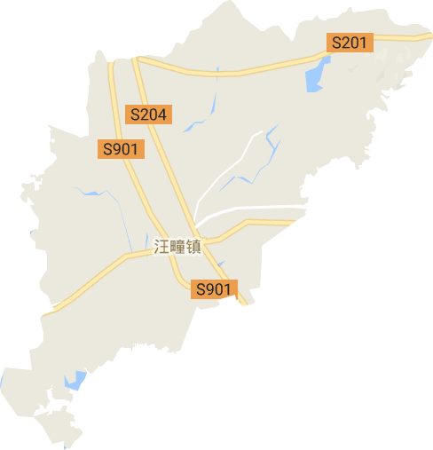 汪疃镇电子地图