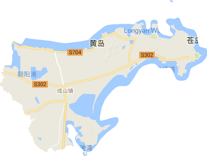成山镇电子地图