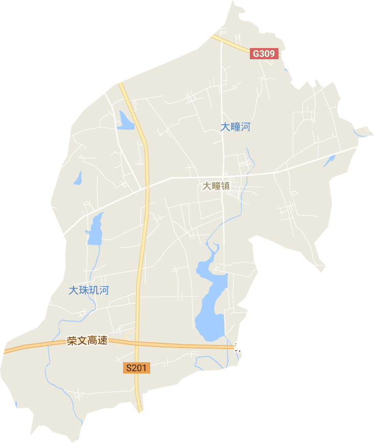 大疃镇电子地图