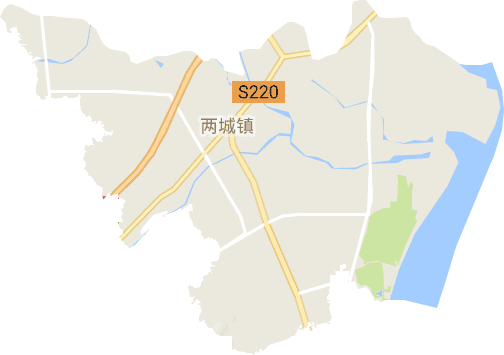 两城镇电子地图
