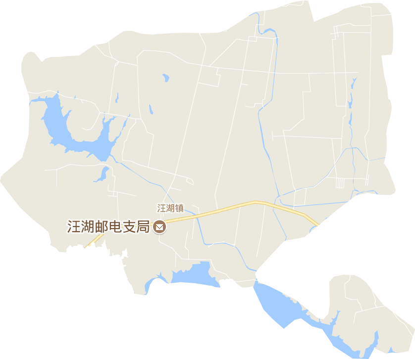 汪湖镇电子地图