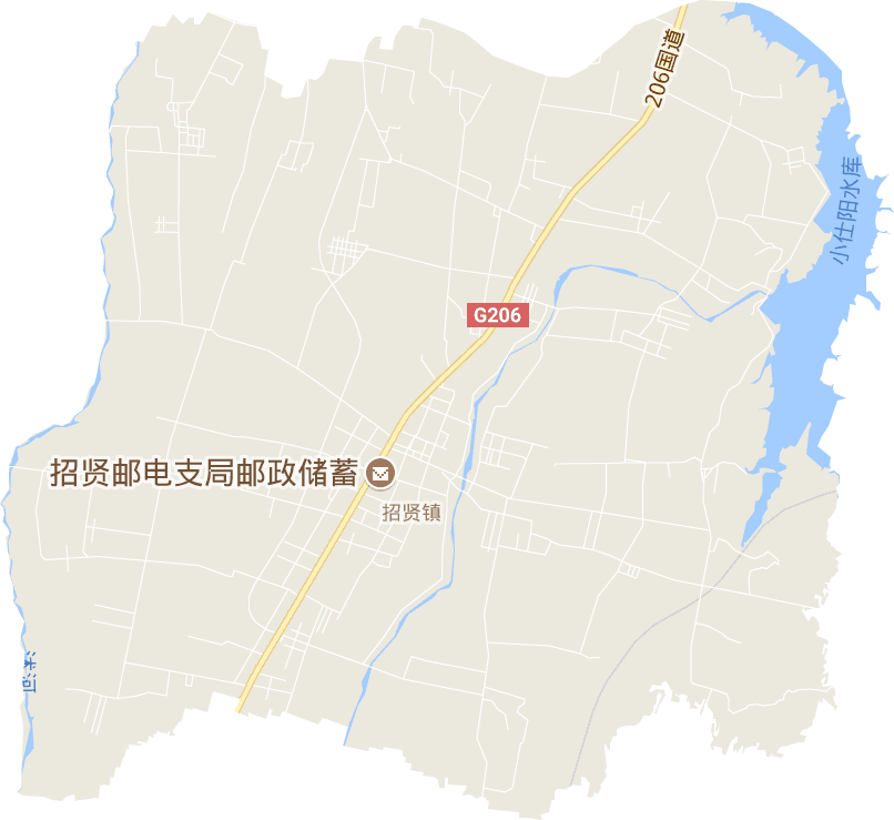 招贤镇电子地图
