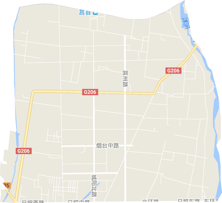 莒县经济开发区电子地图