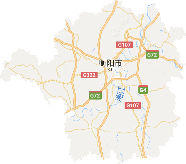 衡阳市高清地图,衡阳市高清谷歌地图