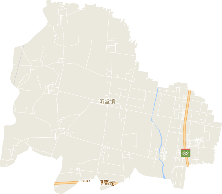 沂堂镇电子地图