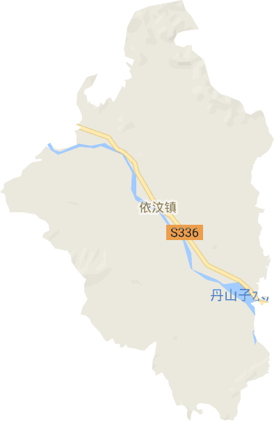 依汶镇电子地图