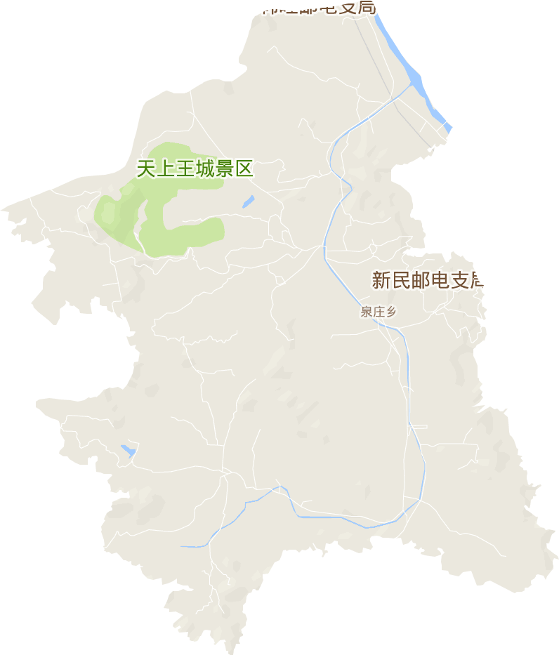 泉庄镇电子地图