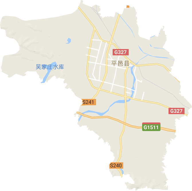 平邑街道电子地图