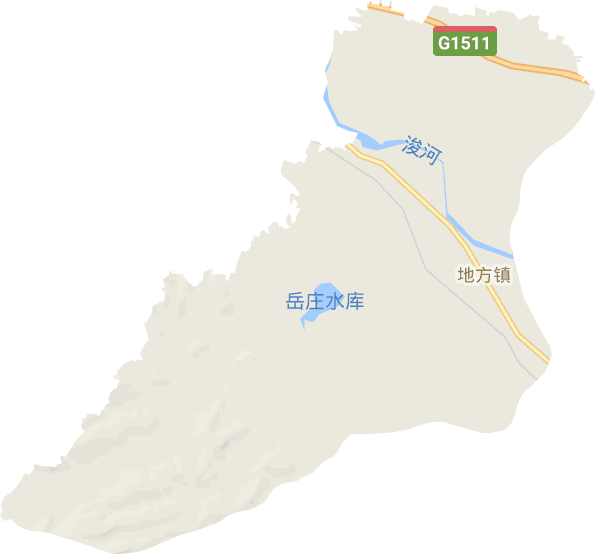 地方镇电子地图