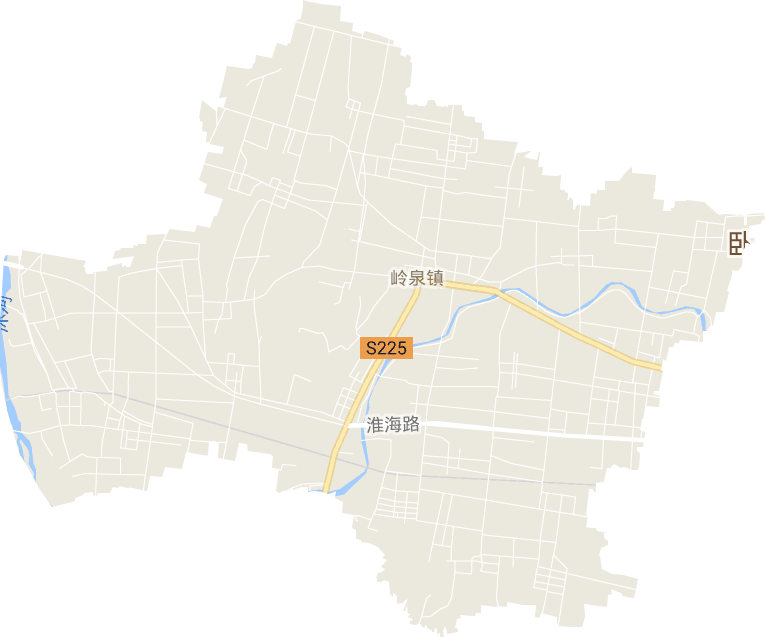 岭泉镇电子地图