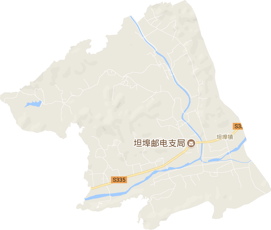 坦埠镇电子地图