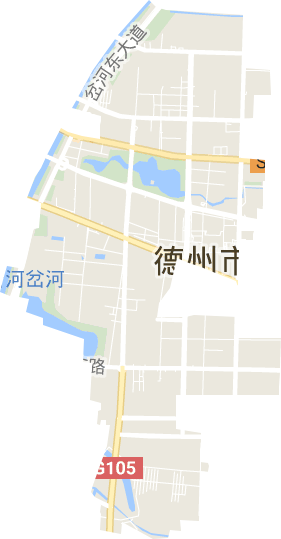 长河街道电子地图