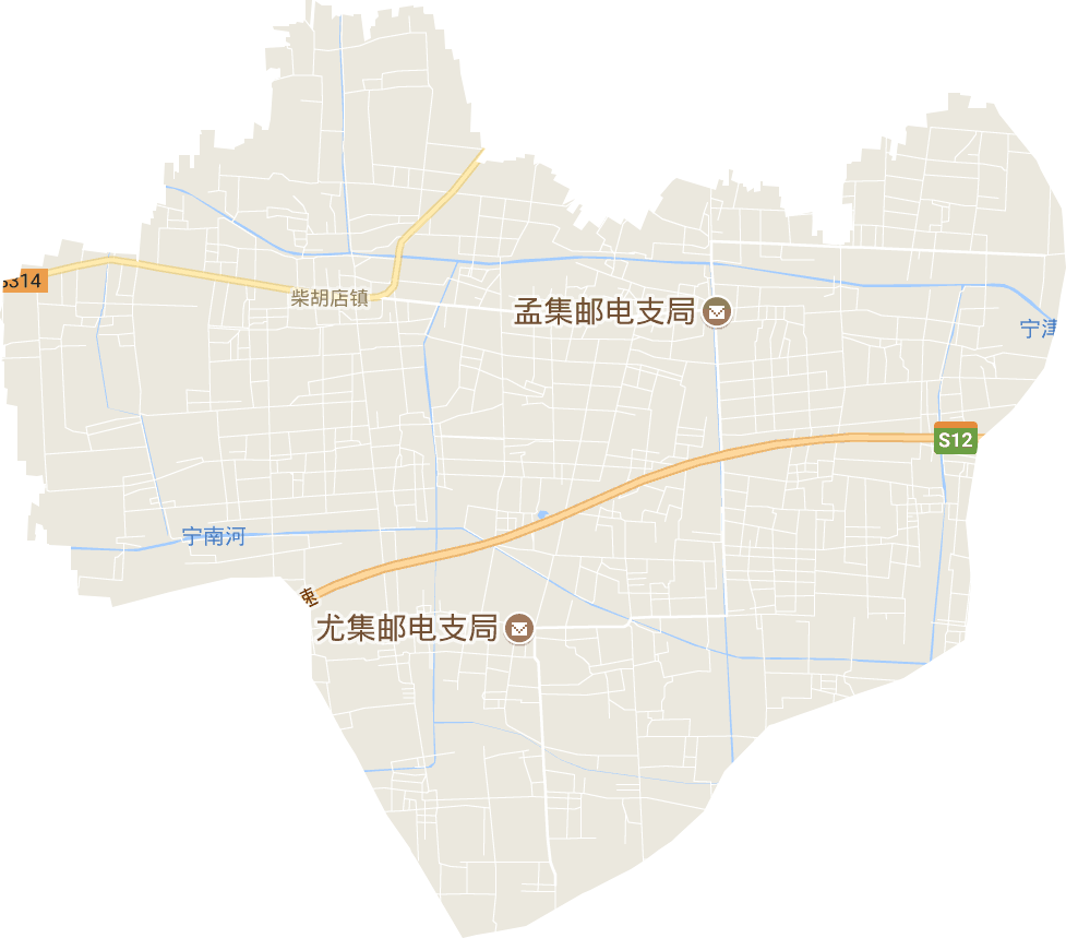 柴胡店镇电子地图