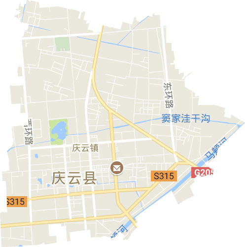 渤海路街道电子地图