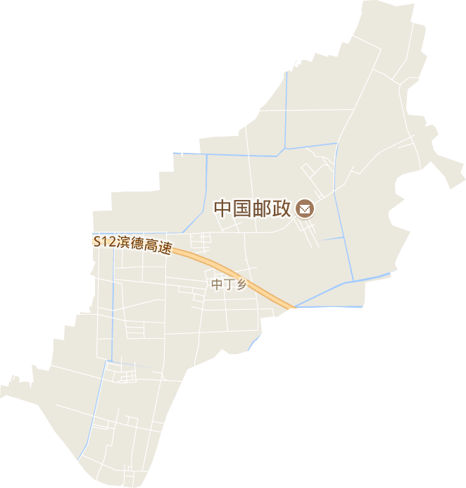 中丁乡电子地图