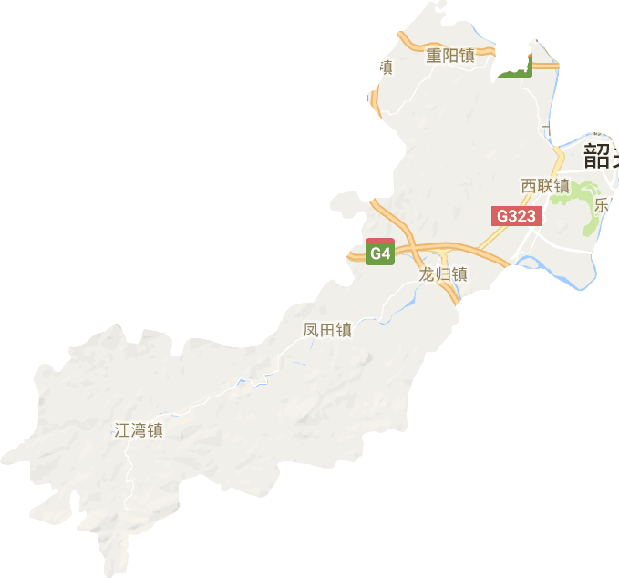武江区电子地图