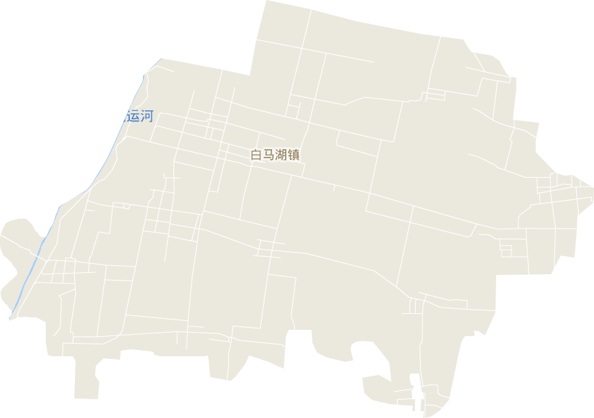 白马湖镇电子地图