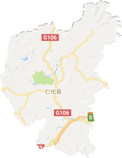 仁化县电子地图
