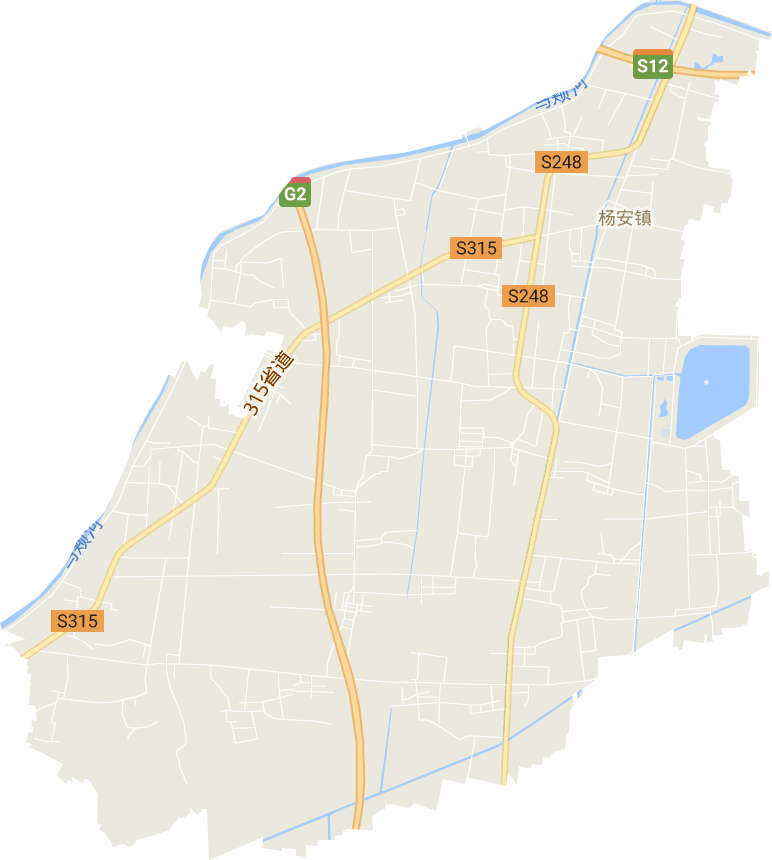 杨安镇电子地图