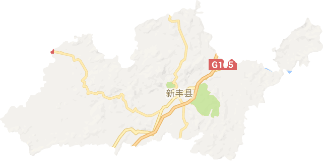 新丰县电子地图
