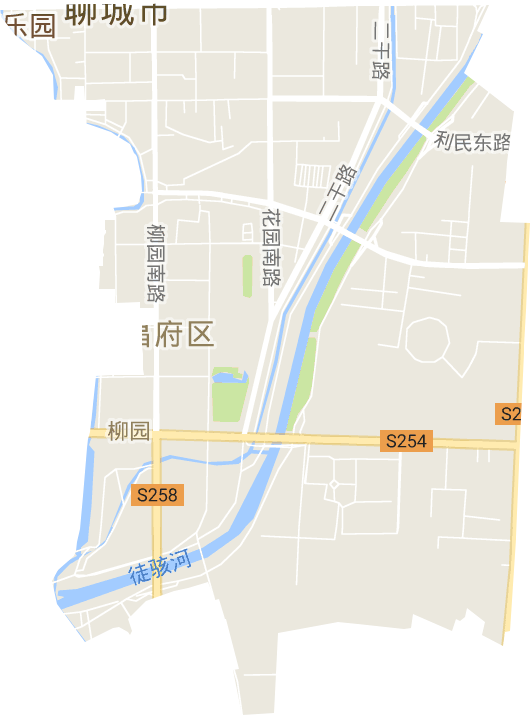 柳园街道电子地图