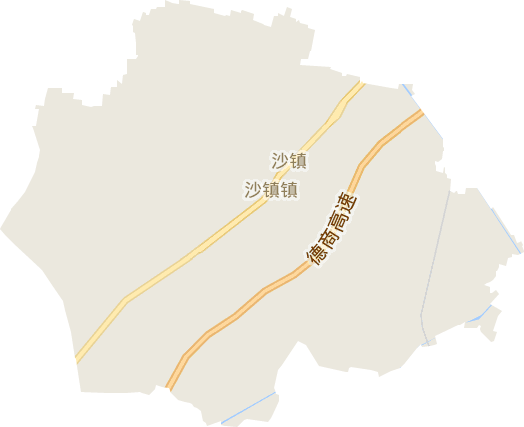 沙镇镇电子地图