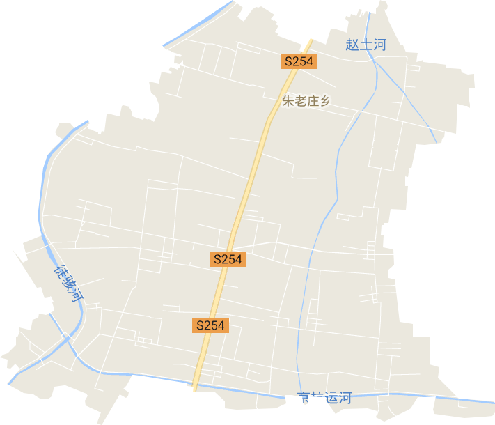 朱老庄镇电子地图