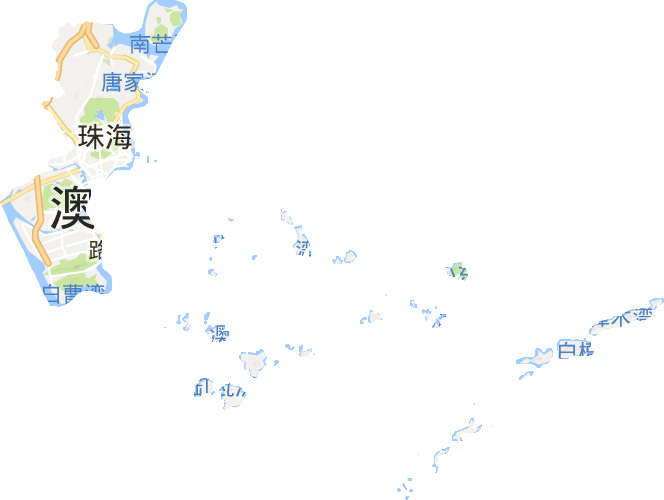 香洲区电子地图