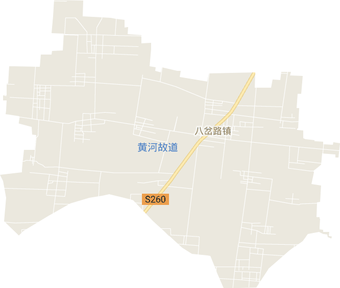 八岔路镇电子地图