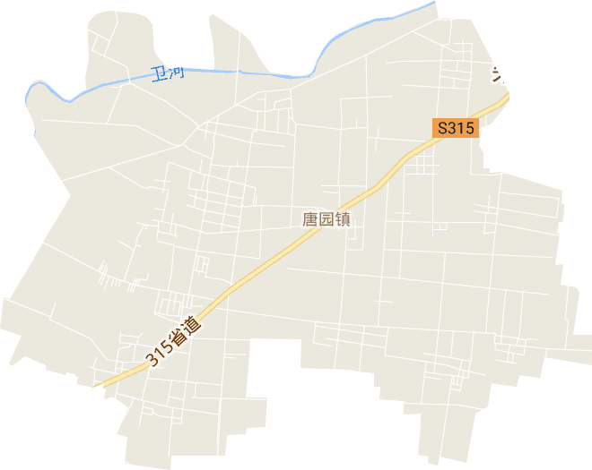 唐园镇电子地图