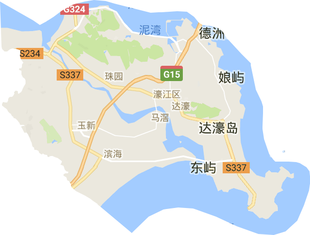 濠江区电子地图