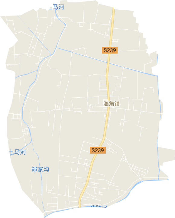 淄角镇电子地图