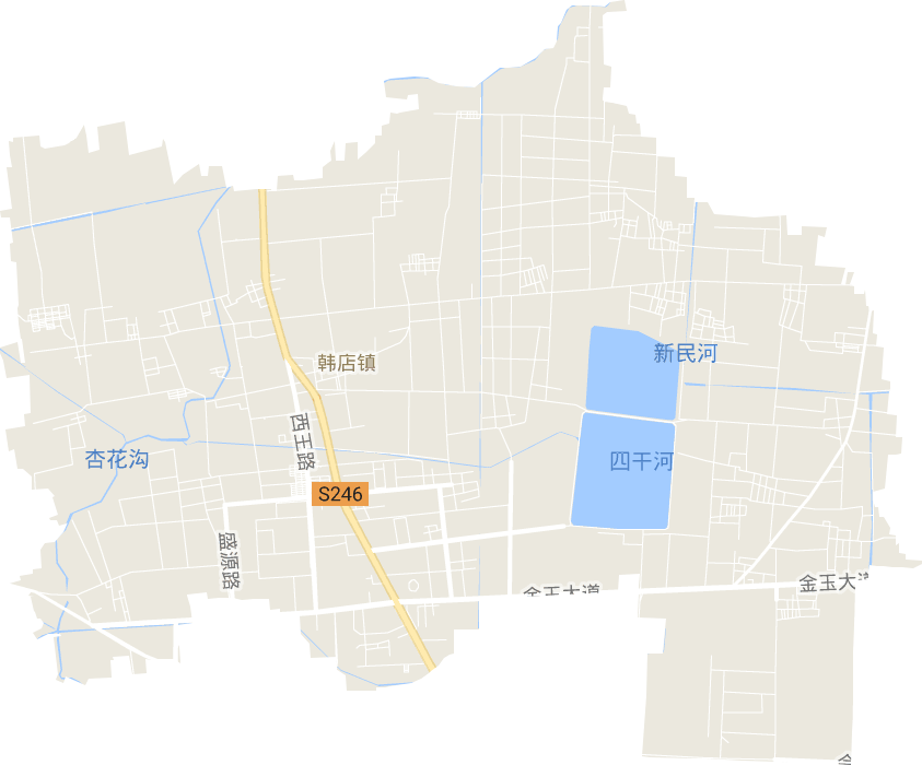 韩店镇电子地图
