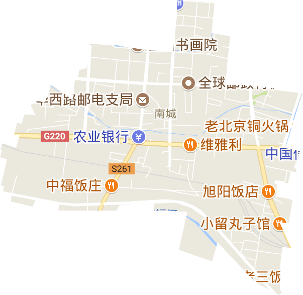 南城街道电子地图