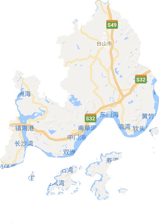 台山市电子地图