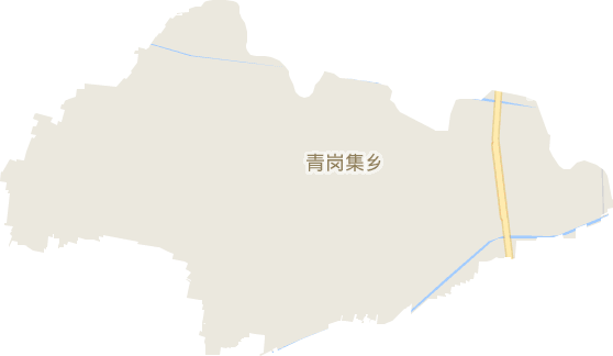 青岗集镇电子地图
