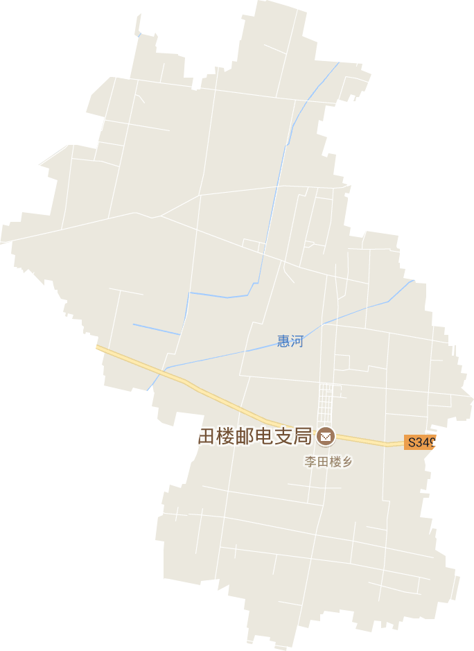 李田楼镇电子地图