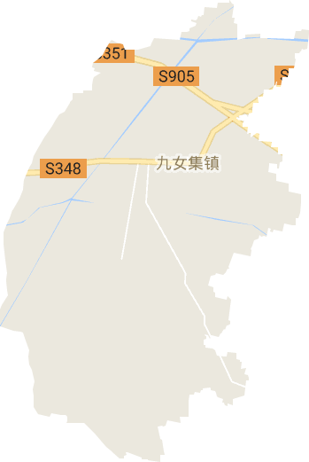 成武县九女集镇电子地图