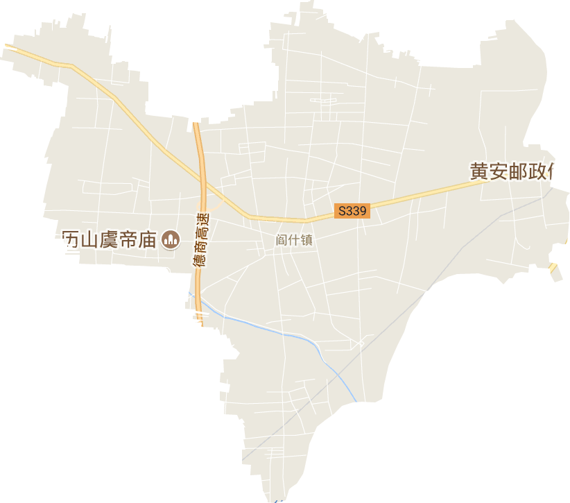 闫什镇电子地图