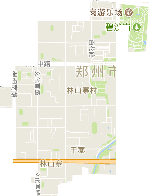 林山寨街道电子地图
