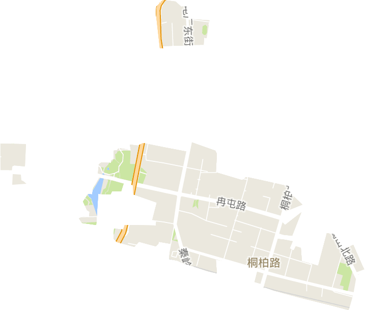 桐柏路街道电子地图