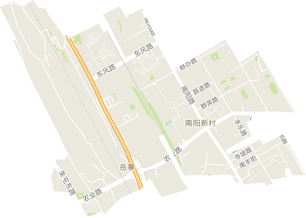 南阳新村街道电子地图